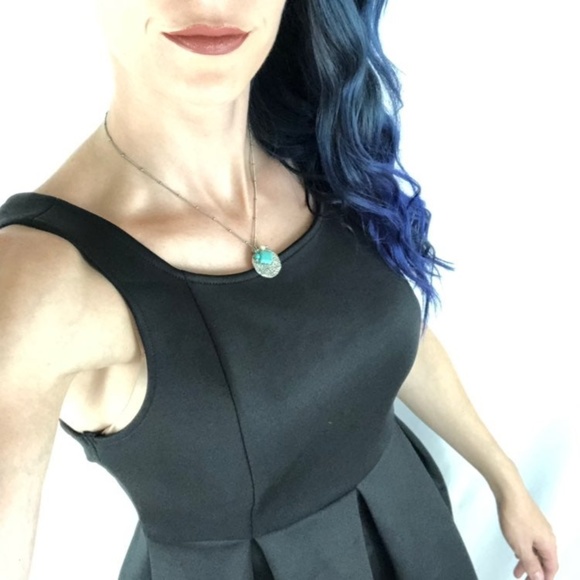 Express Dresses & Skirts - Little Black Dress Cross Back Express 4